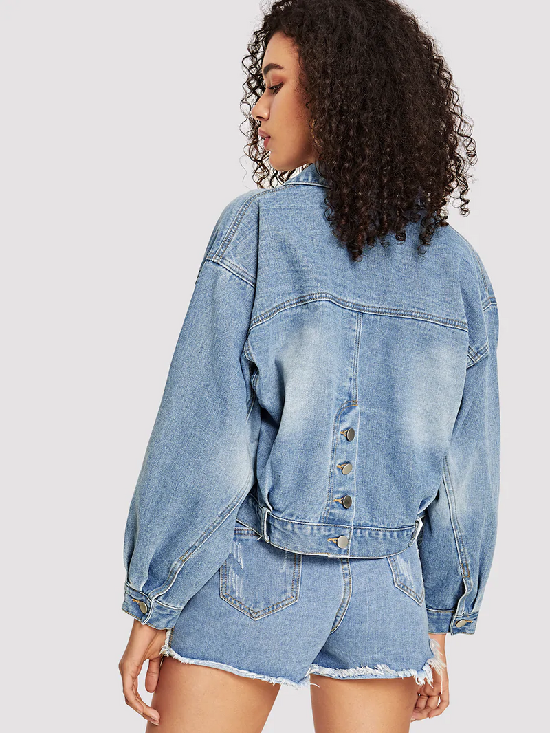 Doren Faded Wash Denim Jacket