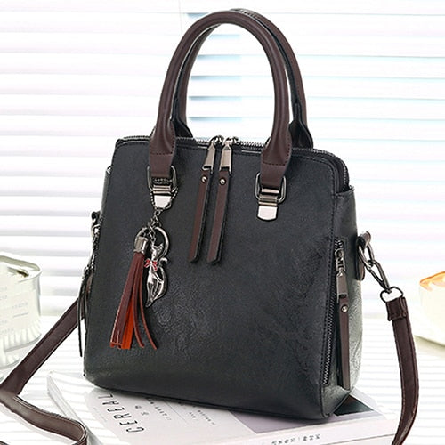 Doren Vintage PU Leather HandBags